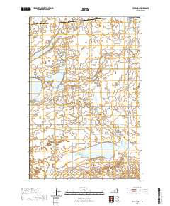 Tappen South 2020 topographic map thumbnail