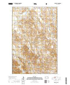 Tepee Buttes 2020 topographic map thumbnail