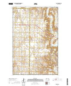 Tioga SE 2020 topographic map thumbnail