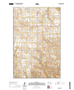 Tioga SW 2020 topographic map thumbnail