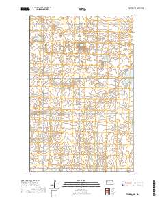 Tom Berg Lake 2020 topographic map thumbnail