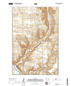 Turtle Creek SW 2020 topographic map thumbnail