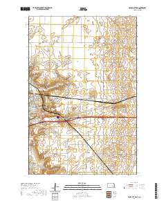 Valley City East 2020 topographic map thumbnail