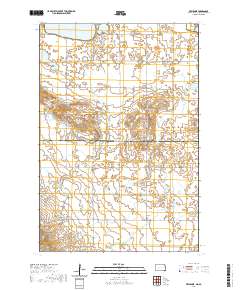 Veblen NE 2020 topographic map thumbnail