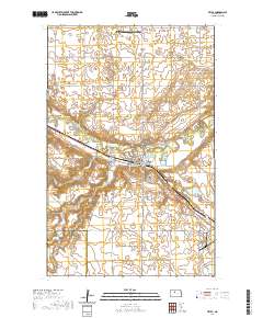 Velva 2020 topographic map thumbnail