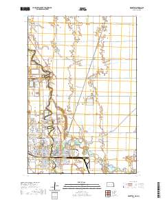 Wahpeton 2020 topographic map thumbnail
