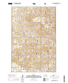 Wannagan Creek West 2020 topographic map thumbnail