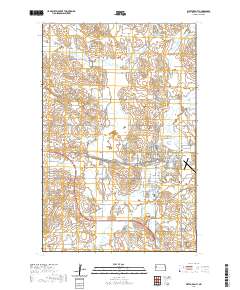 Watford City 2020 topographic map thumbnail