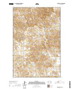 Watford City NE 2020 topographic map thumbnail