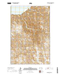 Watford City NW 2020 topographic map thumbnail