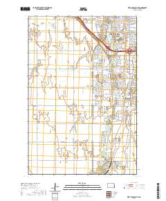 West Fargo South 2020 topographic map thumbnail