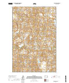 Westby Lake 2020 topographic map thumbnail