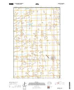 Westhope 2020 topographic map thumbnail