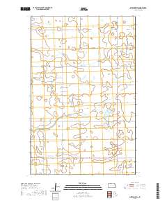 Westhope SW 2020 topographic map thumbnail