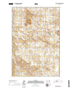 Whetstone Buttes 2020 topographic map thumbnail
