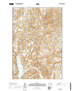 Wishek NE 2020 topographic map thumbnail