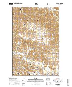Wolf Coulee 2020 topographic map thumbnail