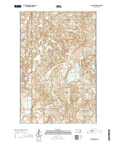 Woodworth NW 2020 topographic map thumbnail