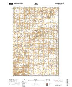 Writing Rock South 2020 topographic map thumbnail