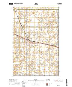 York 2020 topographic map thumbnail