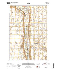 Ypsilanti 2020 topographic map thumbnail