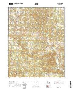 Ash Flat 2020 topographic map thumbnail