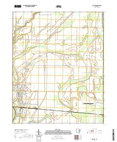 Augusta 2020 topographic map thumbnail