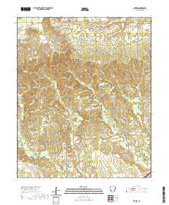 Blevins 2020 topographic map thumbnail