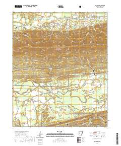 Bluffton 2020 topographic map thumbnail