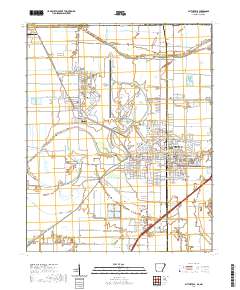 Blytheville 2020 topographic map thumbnail
