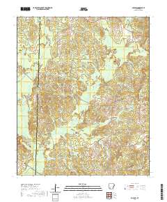 Bodcaw 2020 topographic map thumbnail