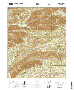 Bonnerdale 2020 topographic map thumbnail