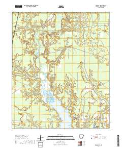 Bradley NE 2020 topographic map thumbnail