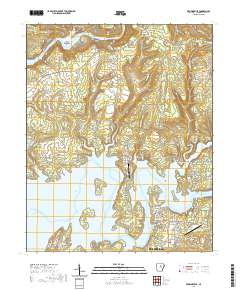 Brownsville 2020 topographic map thumbnail