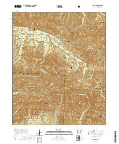 Buck Knob 2020 topographic map thumbnail