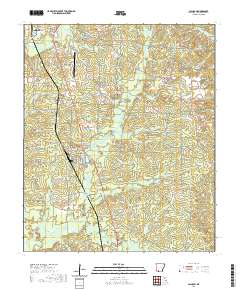 Calhoun 2020 topographic map thumbnail