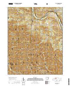 Calico Rock 2020 topographic map thumbnail