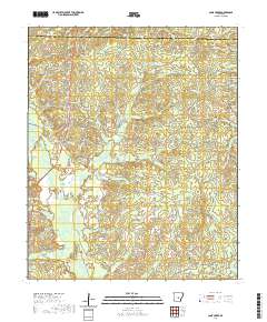 Cane Creek 2020 topographic map thumbnail