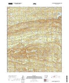 Chalybeate Mountain East 2020 topographic map thumbnail