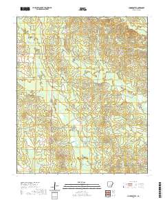 Chambersville 2020 topographic map thumbnail