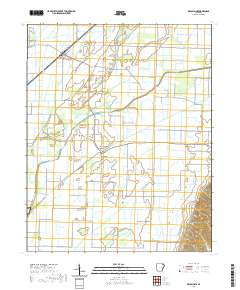 Delaplaine 2020 topographic map thumbnail
