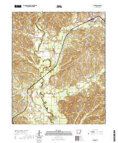 Dierks 2020 topographic map thumbnail