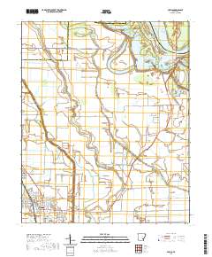 Dumas 2020 topographic map thumbnail