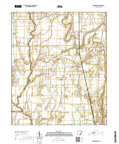 Eudora North 2020 topographic map thumbnail