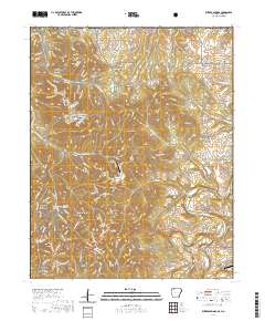 Eureka Springs 2020 topographic map thumbnail