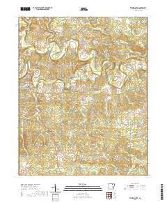Evening Shade 2020 topographic map thumbnail