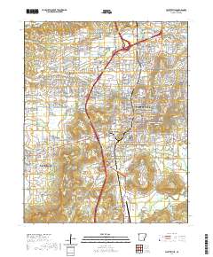 Fayetteville 2020 topographic map thumbnail