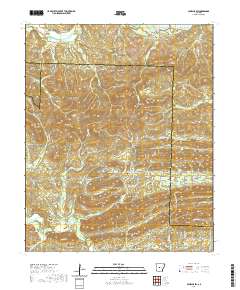 Fourche SW 2020 topographic map thumbnail