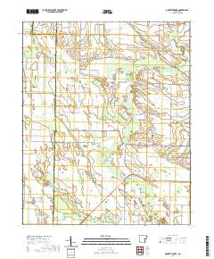 Garrett Grove 2020 topographic map thumbnail