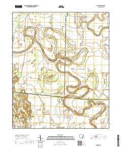 Gourd 2020 topographic map thumbnail